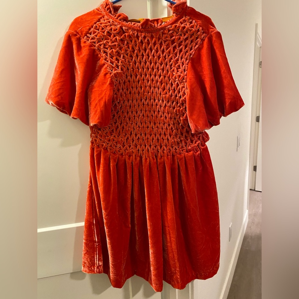 Red Free People Dress never worn